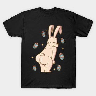 easter, rabbit, easter festival, easter present, easter bunny, easter eggs, april easter, look for easter eggs T-Shirt